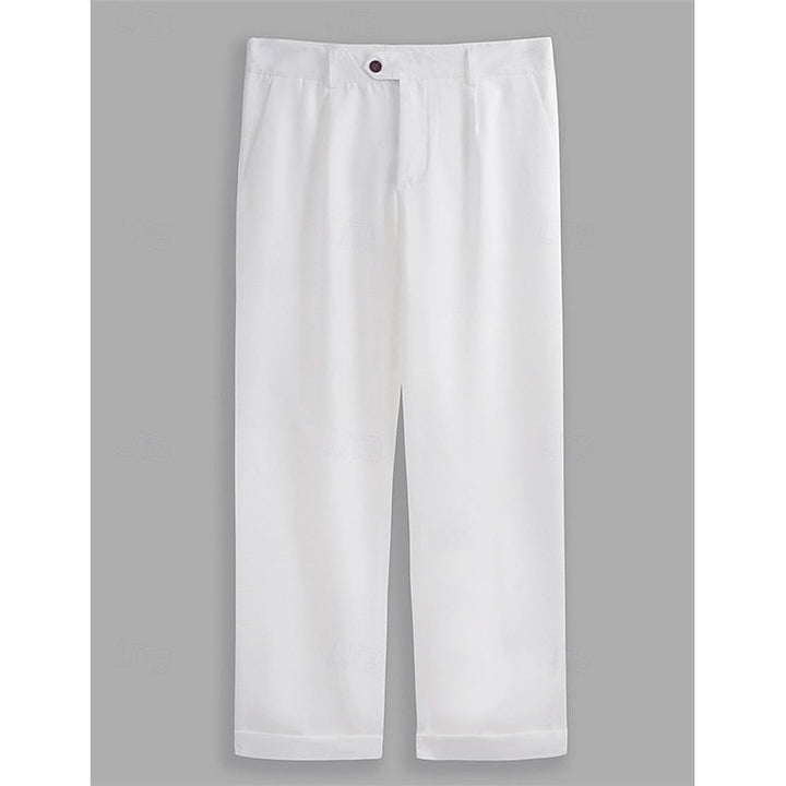 Tailored Pleated Pants
