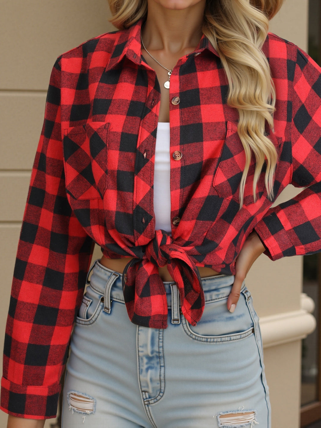 Relaxed Buffalo Check Shirt