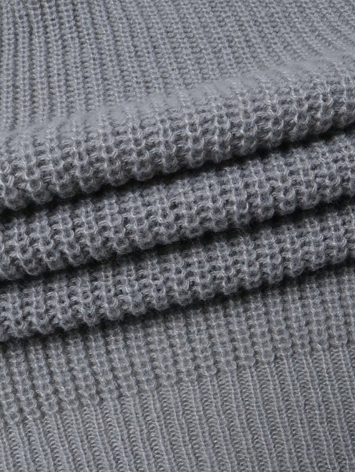 Relaxed Zip-Up Cardigan