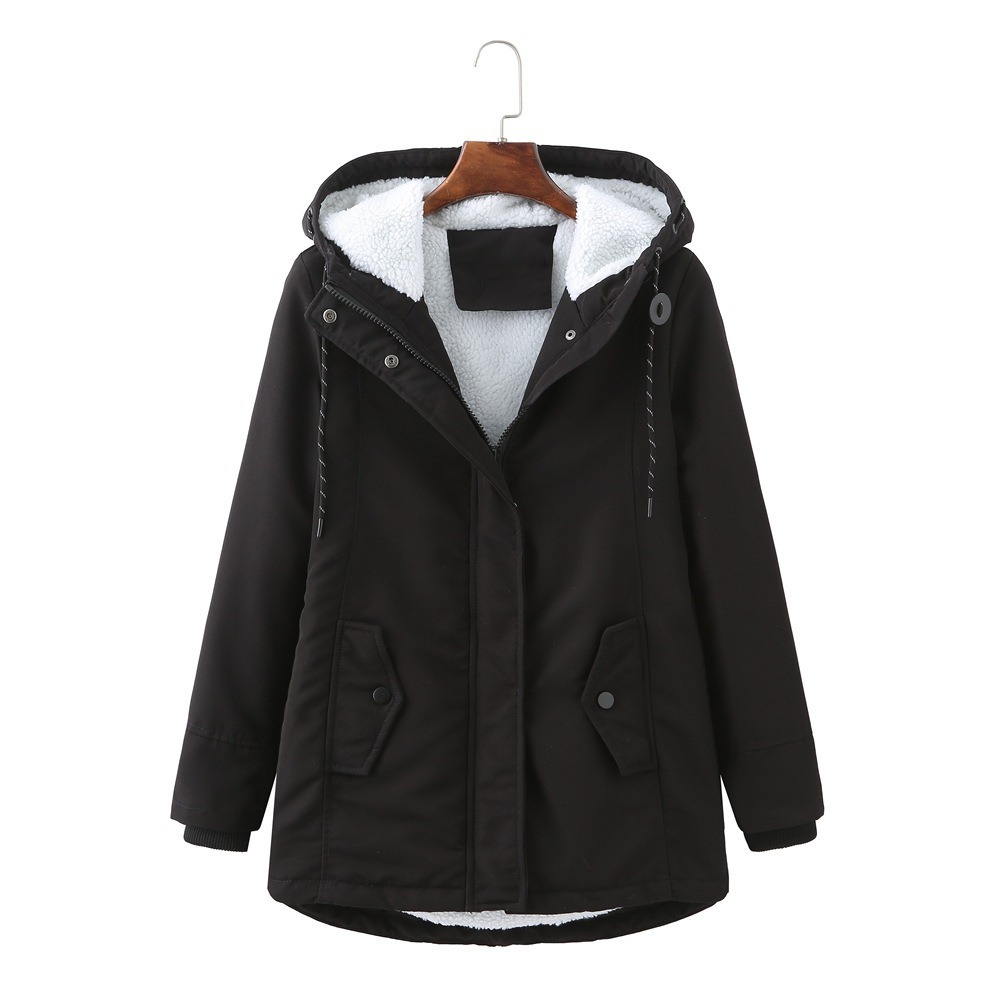 Cozy Hooded Cold-Weather Coat