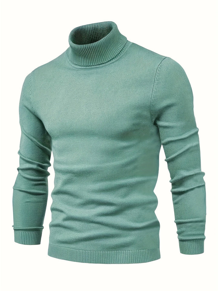 Classic Mock-Neck Sweater