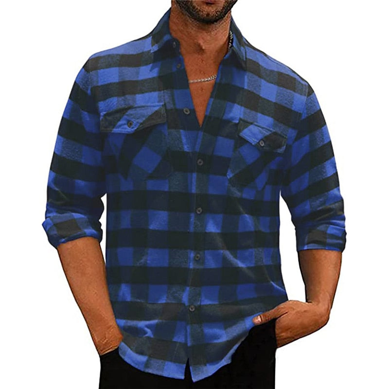 Classic Checked Long-Sleeve Shirt