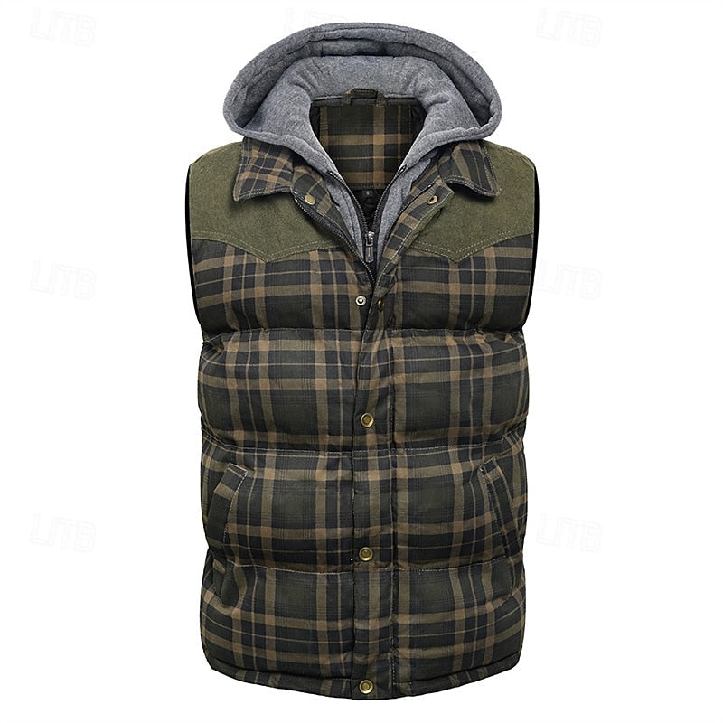 Hooded Quilted Vest