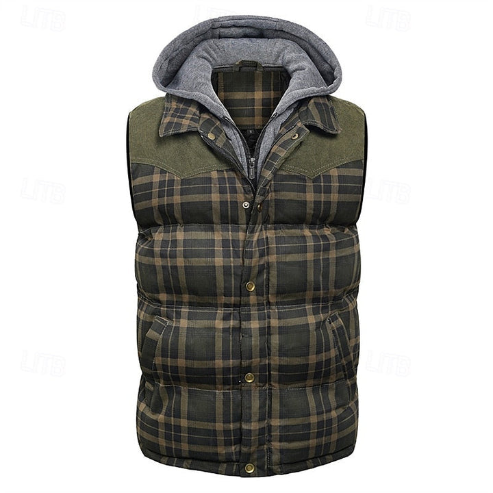 Hooded Quilted Vest