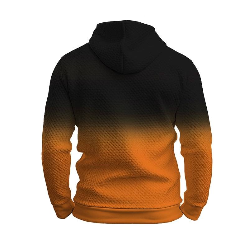 Halloween Textured Graphic Hoodie