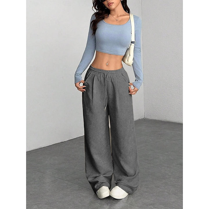 Relaxed Wide-Leg Pants