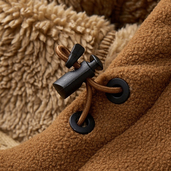 Cozy Hooded Full-Zip Jacket