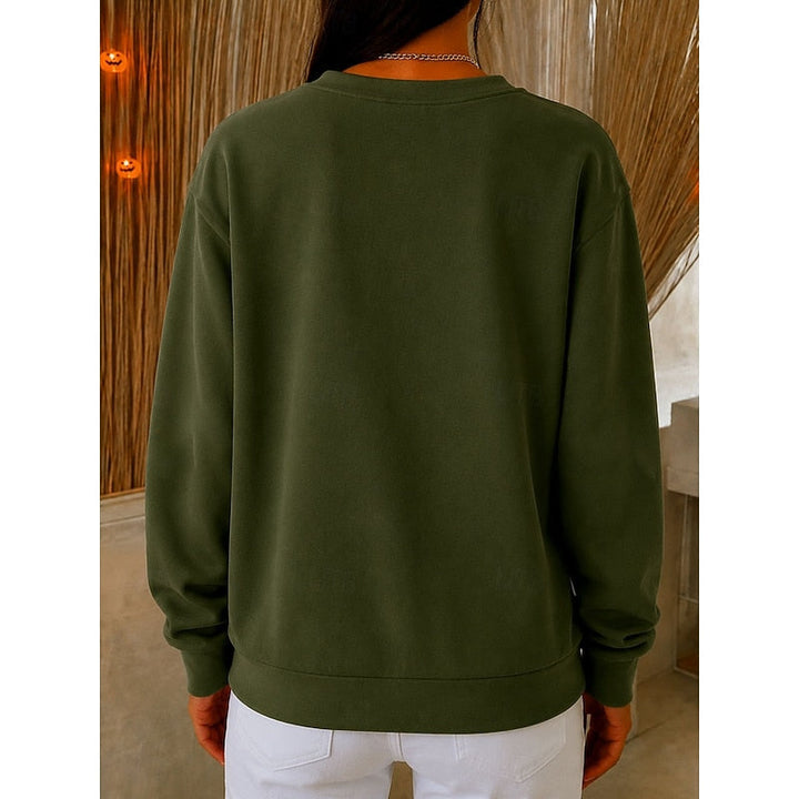 Cozy Halloween Graphic Sweatshirt