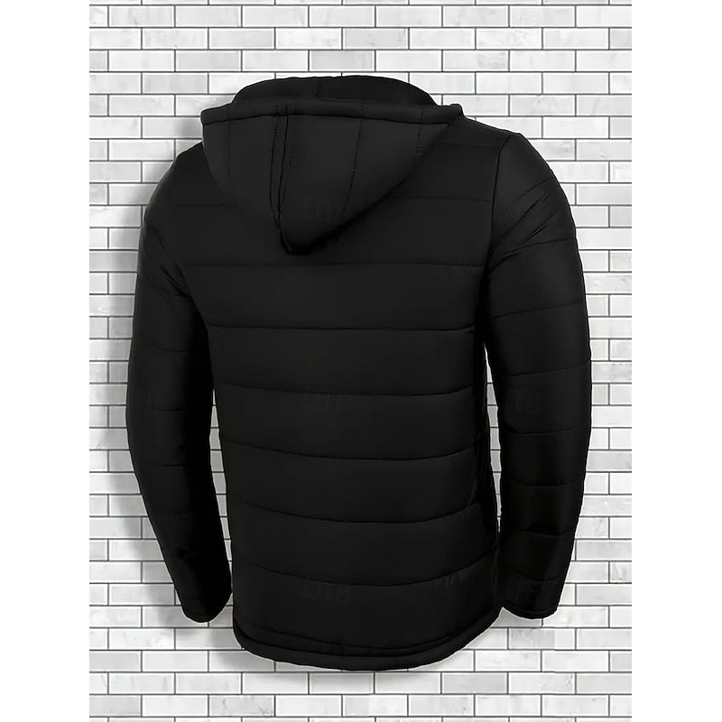 Hooded Quilted Puffer Jacket