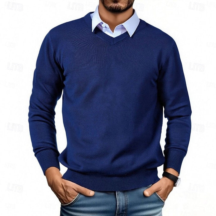 Refined V-Neck Sweater