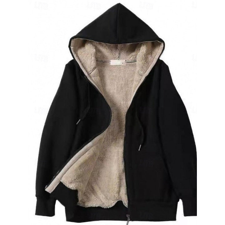 Cozy Hooded Zip Jacket