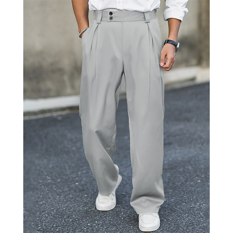 Pleated Tailored Pants