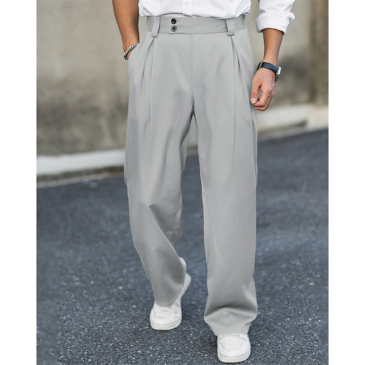 Pleated Tailored Pants