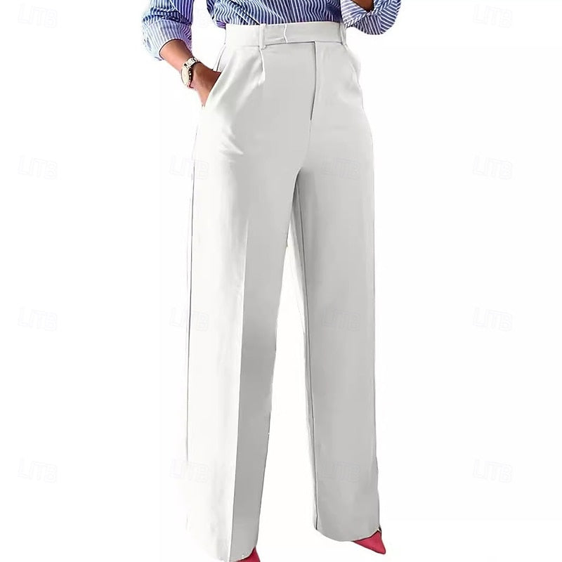 Tailored High-Waist Pants