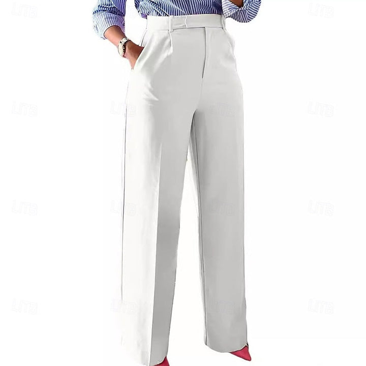 Tailored High-Waist Pants