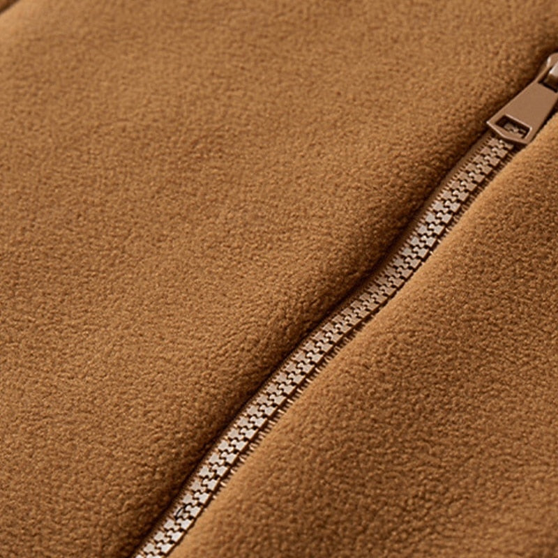 Cozy Hooded Full-Zip Jacket