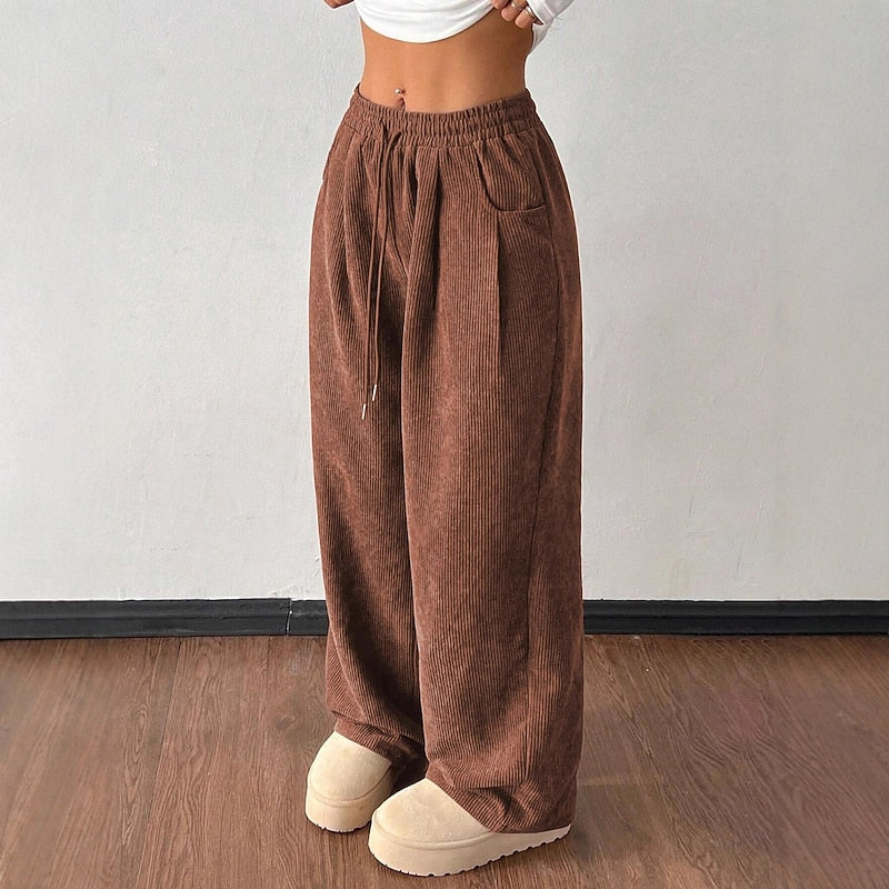 Relaxed Wide-Leg Pants
