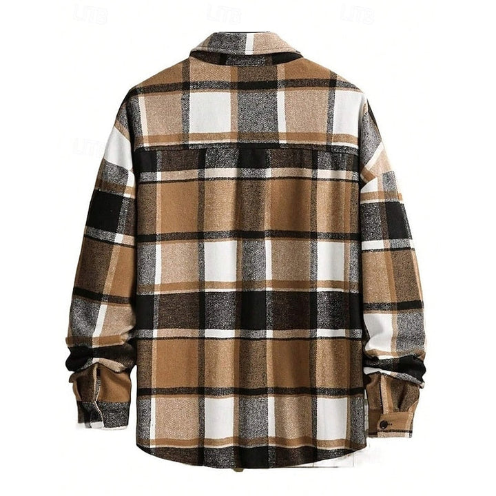 Rugged Plaid Overshirt