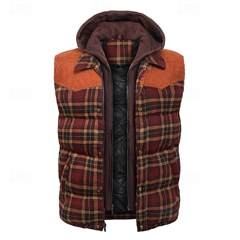 Hooded Quilted Vest