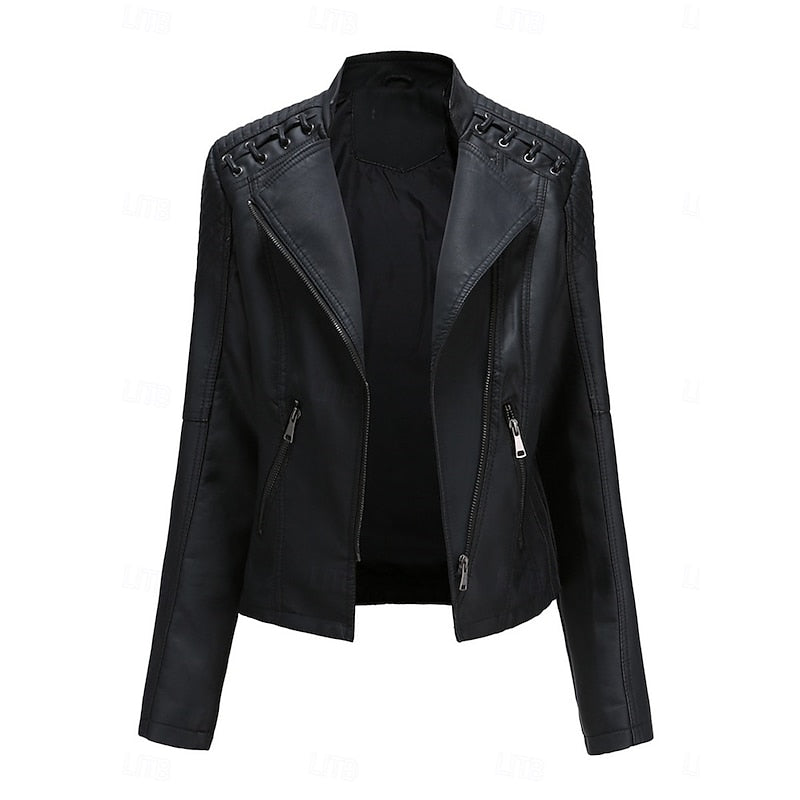 Sleek Biker Jacket