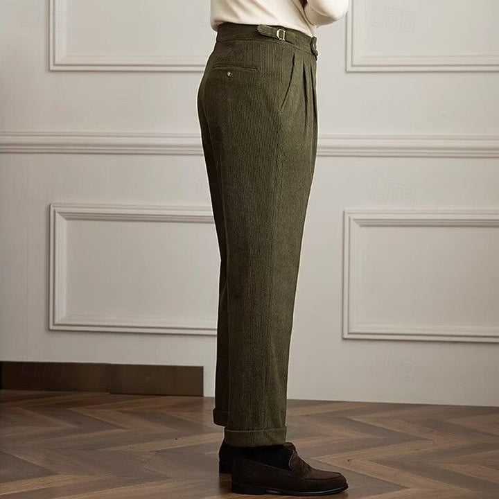 Pleated Gurkha Pants