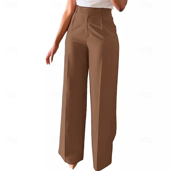 Tailored High-Waist Pants