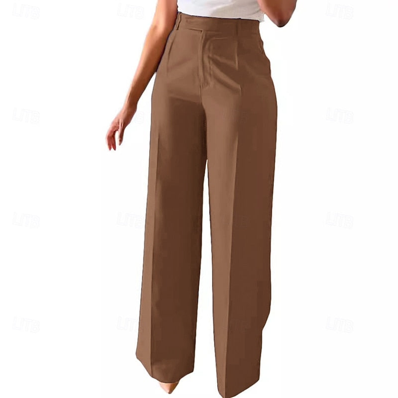 Tailored High-Waist Pants