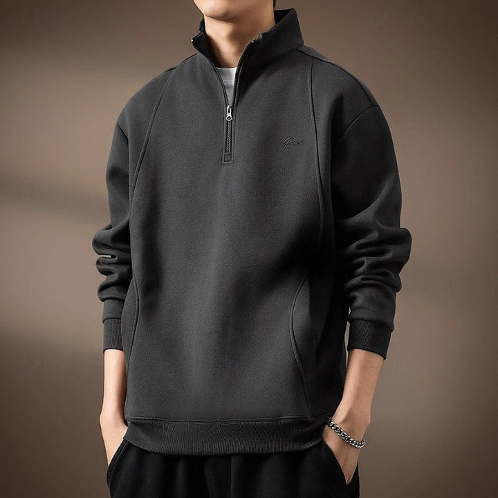 Classic Quarter-Zip Sweatshirt