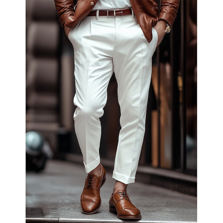 Tailored Pleated Pants