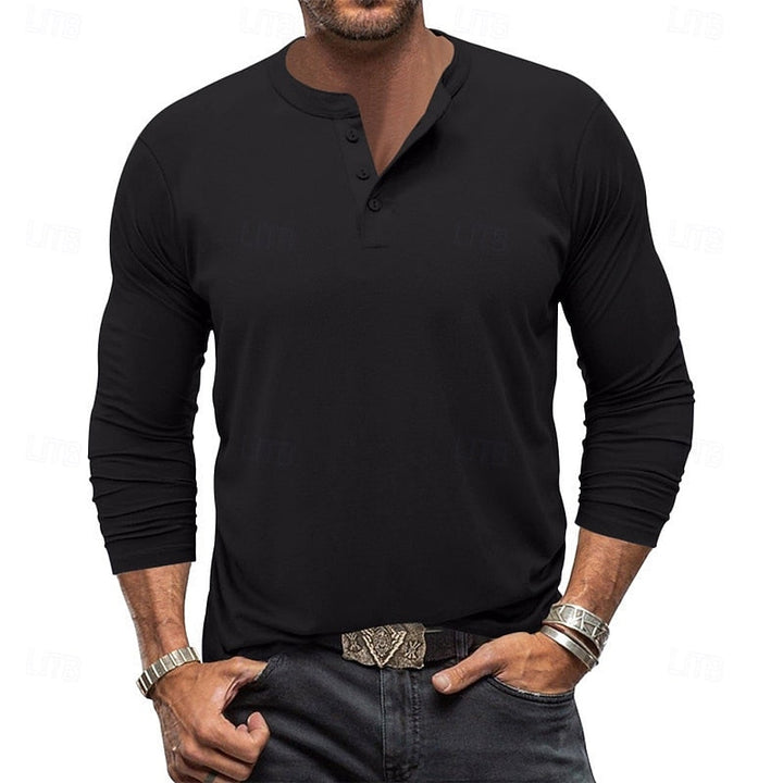 Classic Long-Sleeve Henley