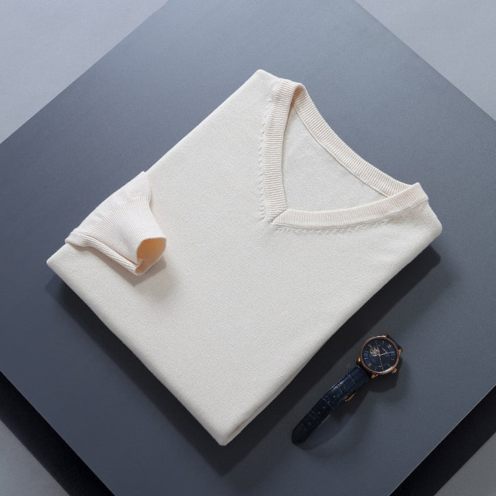 Refined V-Neck Sweater