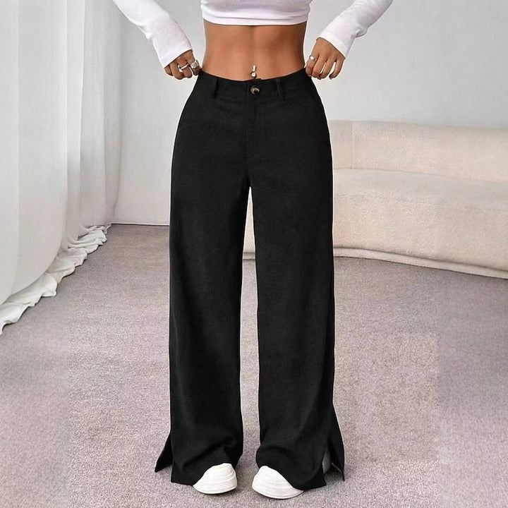 High-Waist Wide-Leg Pants