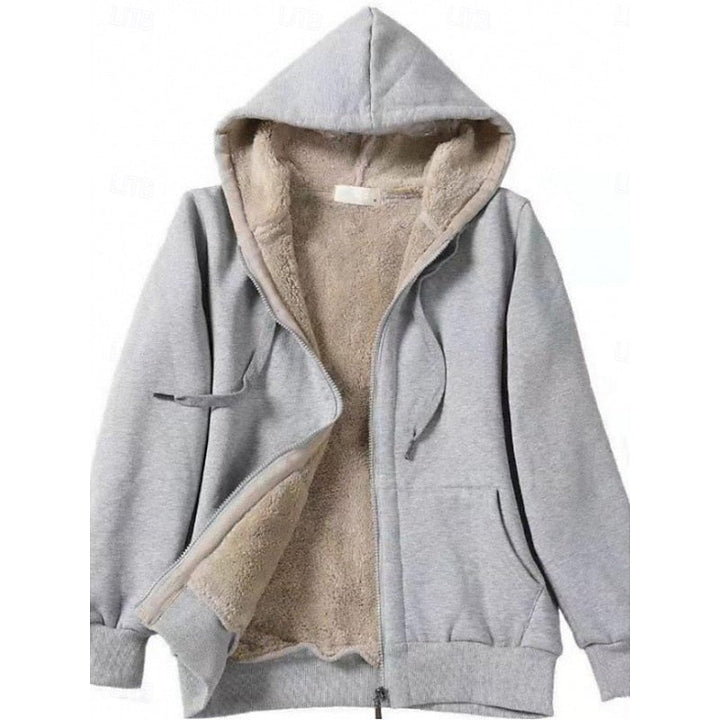 Cozy Hooded Zip Jacket