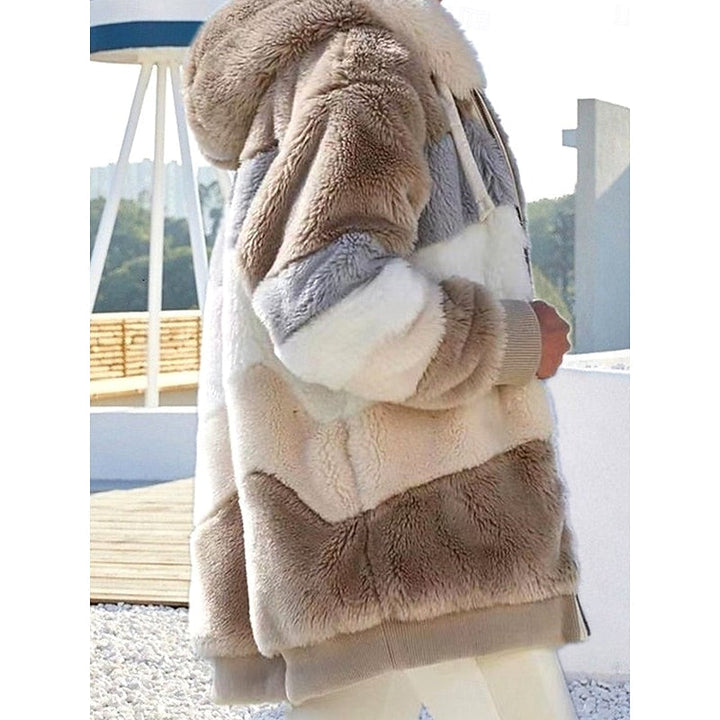 Cozy Hooded Zip-Up Jacket
