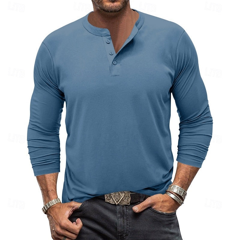 Classic Long-Sleeve Henley