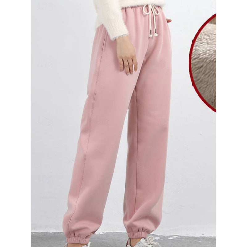 Cozy High-Waist Joggers