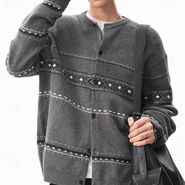 Christmas Patterned Cardigan