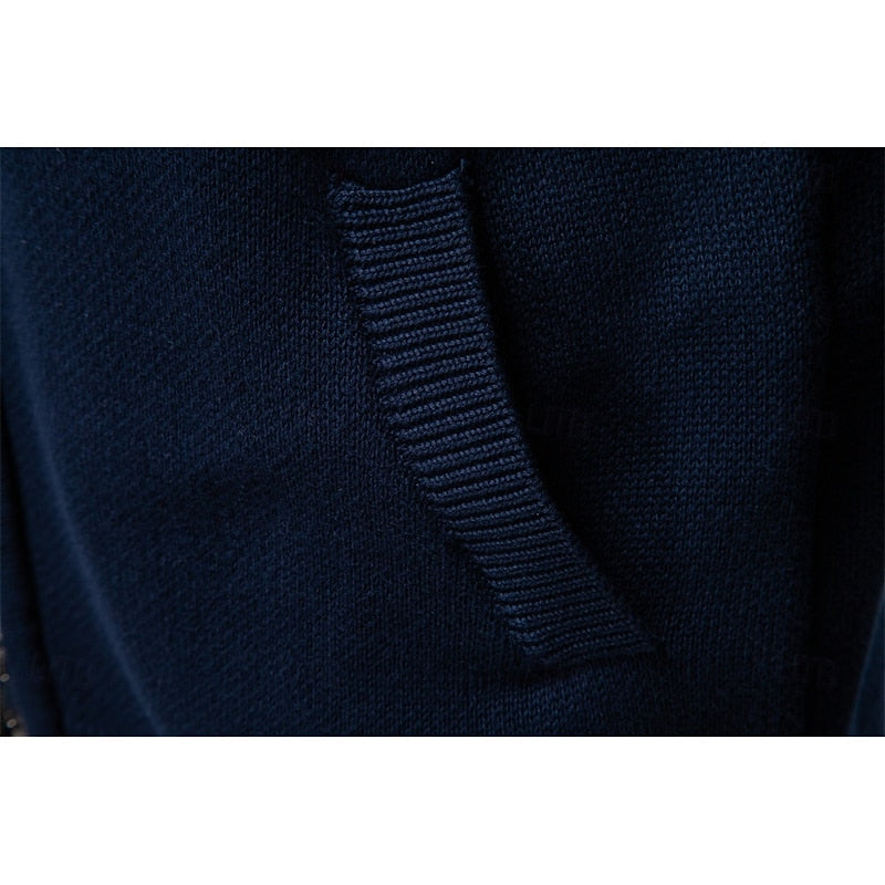 Fair Isle Zip-Up Cardigan