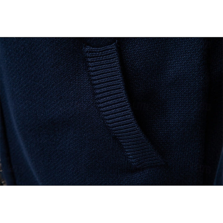 Fair Isle Zip-Up Cardigan