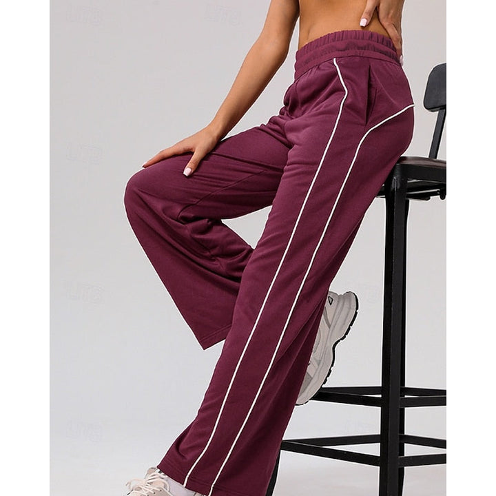 Relaxed Side-Stripe Joggers