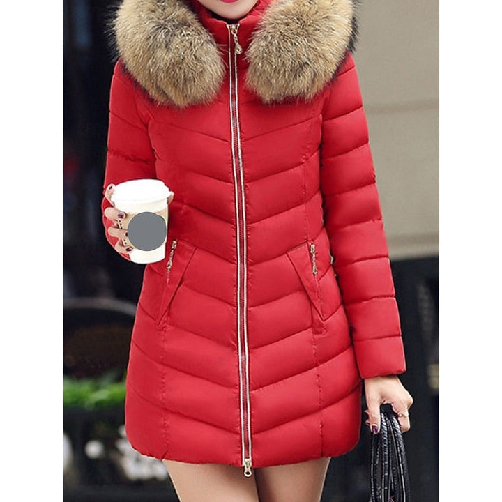 Hooded Quilted Winter Parka