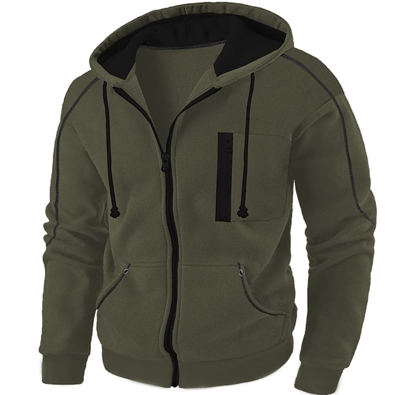 Full-Zip Hooded Jacket