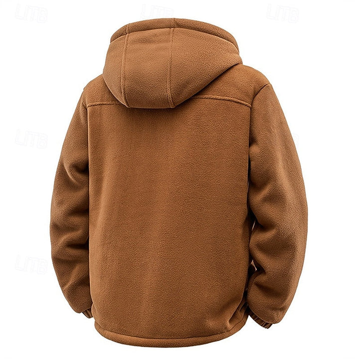 Cozy Hooded Full-Zip Jacket