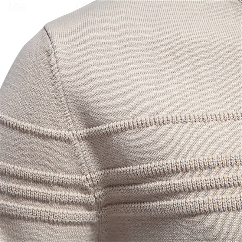 Textured Crewneck Sweater