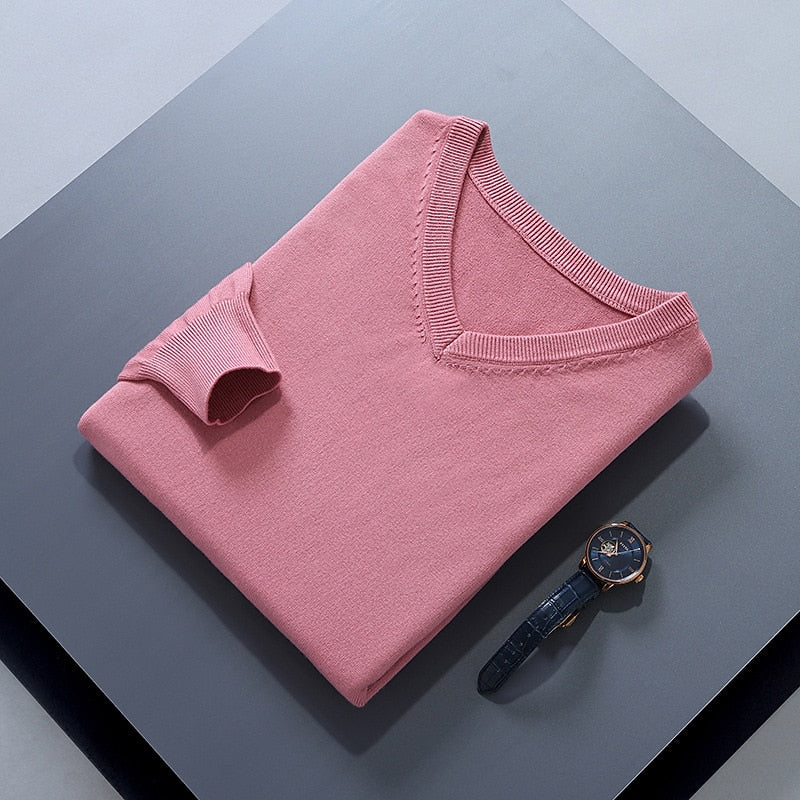 Refined V-Neck Sweater