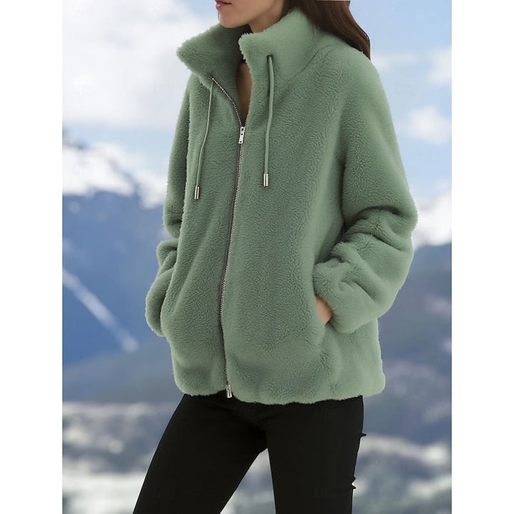 Cozy Zip-Up Coat