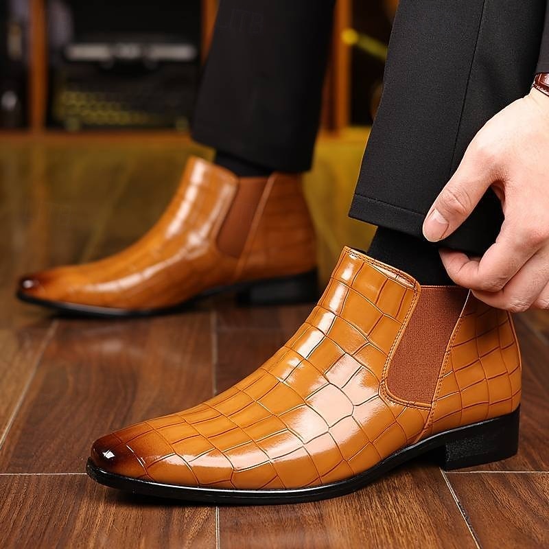 Refined Slip-On Chelsea Boots