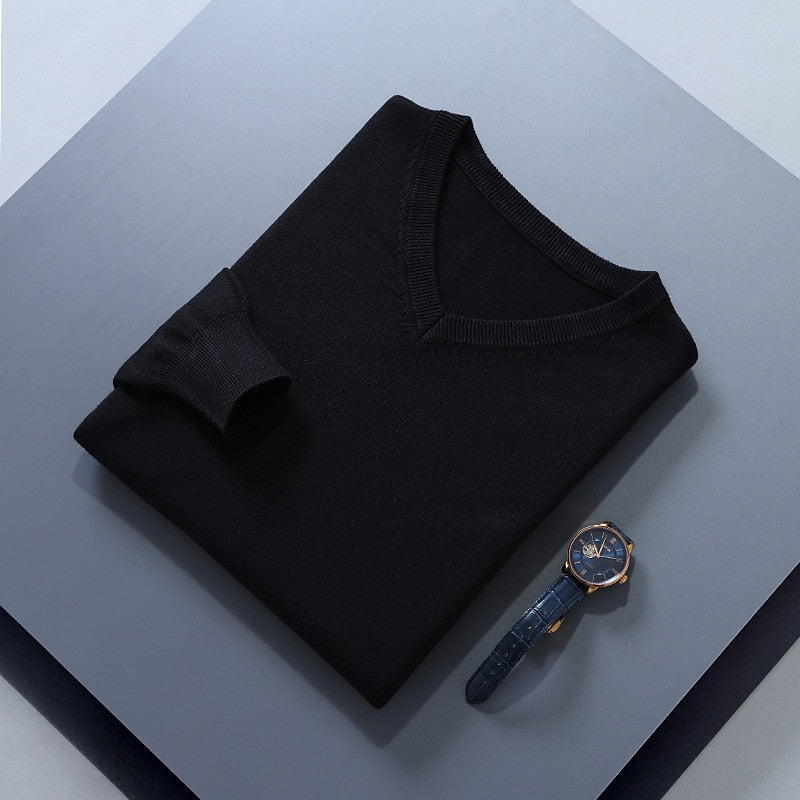Refined V-Neck Sweater
