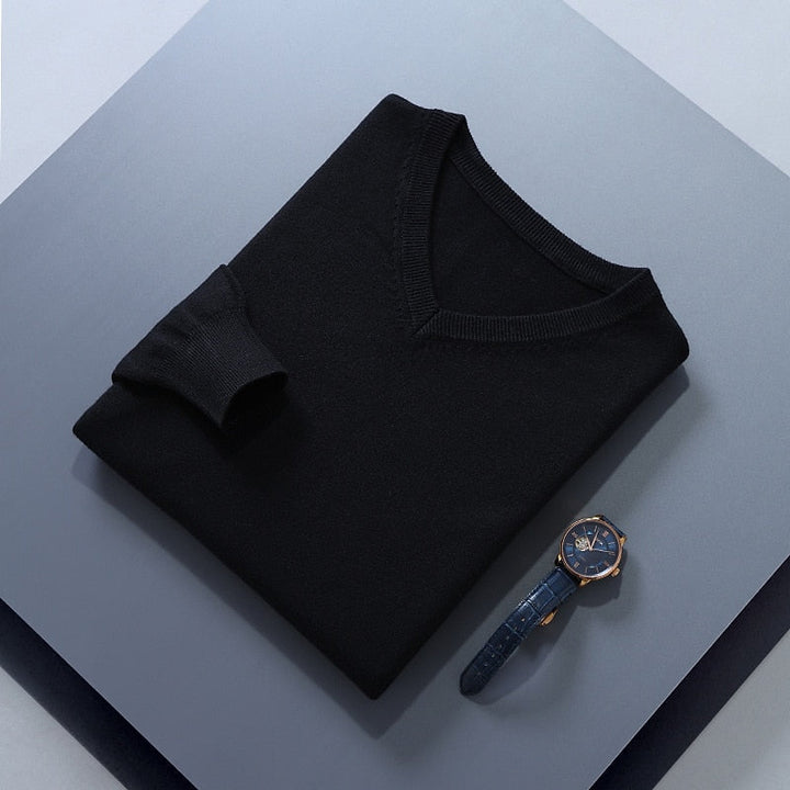 Refined V-Neck Sweater