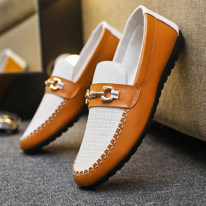 Refined Slip-On Loafers
